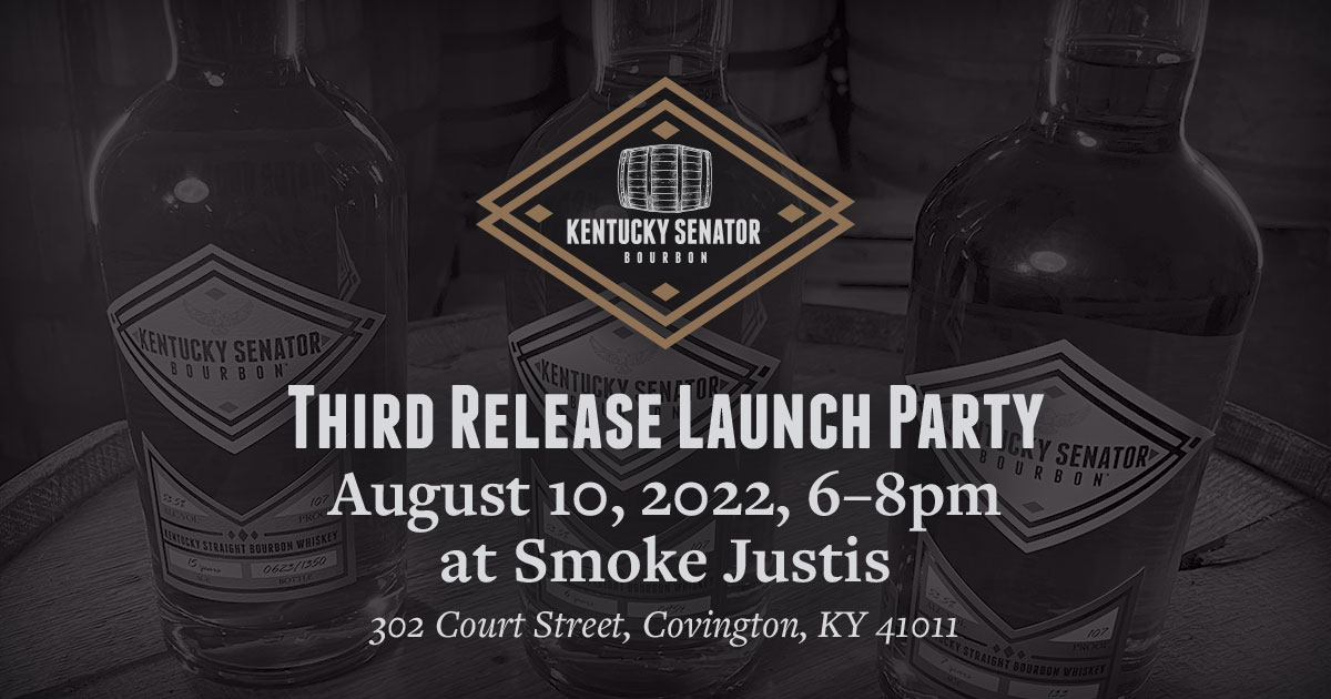 Kentucky Senator Release 3 Launch Event at Smoke Justis