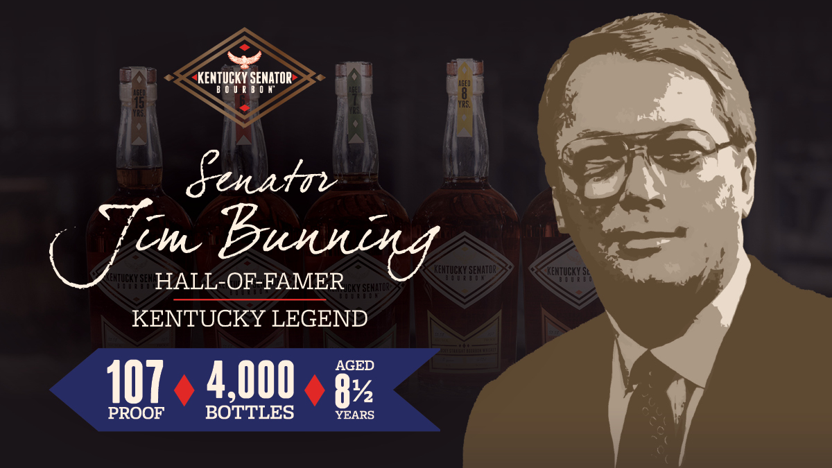 Kentucky Senator Bourbon Unveils Seventh Small Batch Release Honoring Baseball Hall of Famer and U.S. Senator Jim Bunning